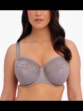 Comfort Full Coverage Lace-Trim Bra